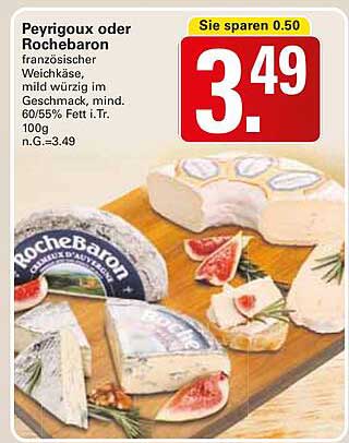 Peyrigoux oder Rochebaron - Französischer Weichkäse