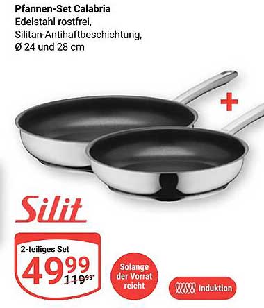Pfannen-Set Calabria – 2-teilig von Silit
