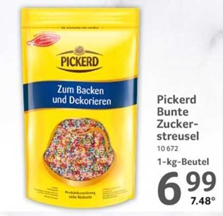 Pickerd Bunte Zuckerstreusel 1-kg-Beutel