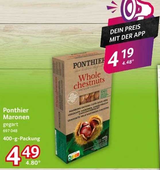 Ponthier Maronen 400-g-Packung