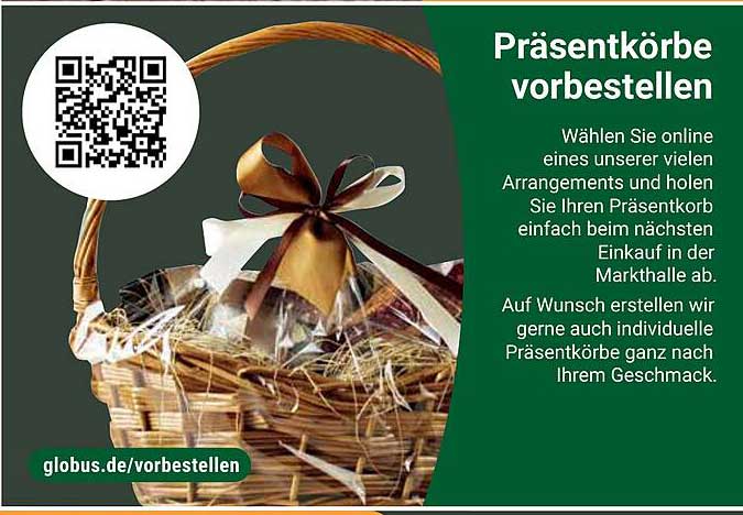 Präsentkörbe vorbestellen