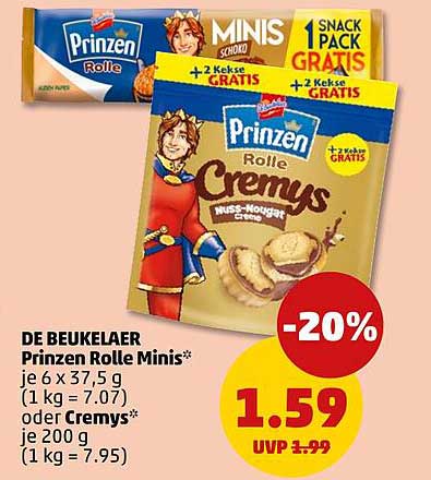 Prinzeng cookies und Cremys: Jetzt zum Sonderpreis!