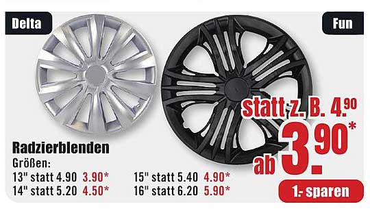 Radzierblenden – Ab 3,90 € statt 4,90 €*