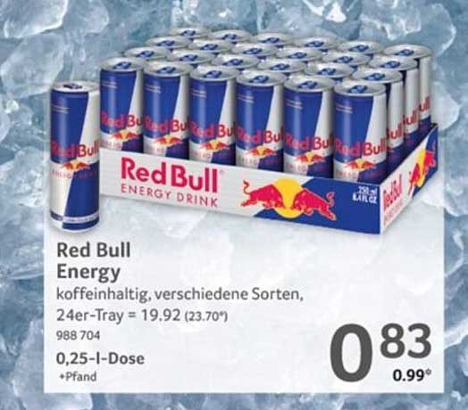 Red Bull Energy Drink, 24er Tray, verschiedene Sorten