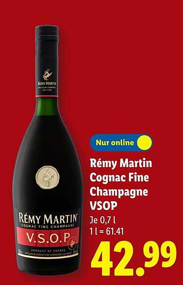 Rémy Martin Cognac Fine Champagne VSOP 0,7 l