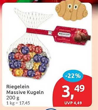 Riegelein Massive Kugeln (200 g)