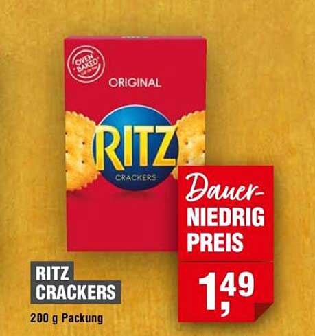 RITZ CRACKERS 200 g Packung