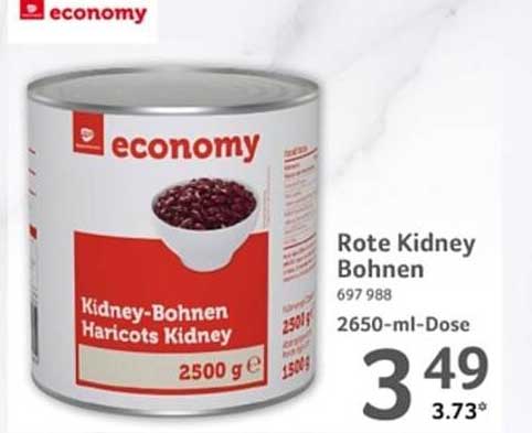Rote Kidney Bohnen