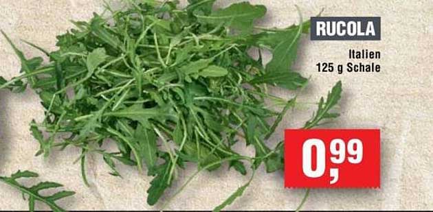 Rucola 125 g Schale