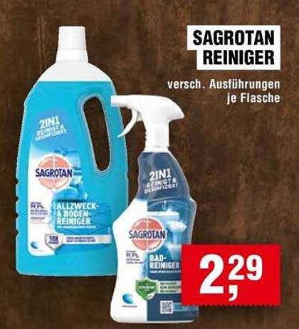 SAGROTAN REINIGER - 2in1 Allzweck- & Bodenreiniger