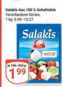 Salakis Aus 100 % Schafmilch - Verschiedene Sorten