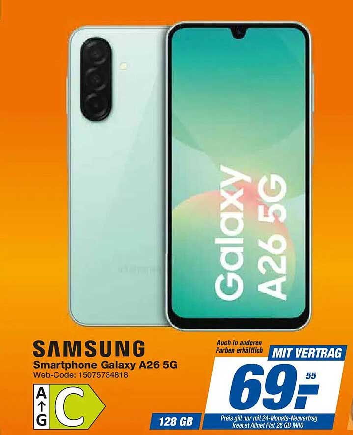 Samsung Smartphone Galaxy A26 5G