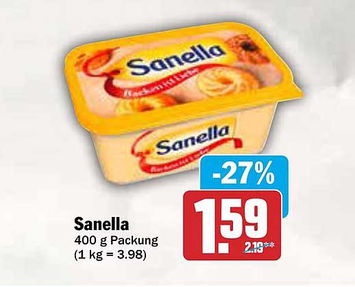 Sanella 400 g Packung
