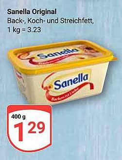 Sanella Original Back-, Koch- und Streichfett, 400 g