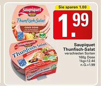 Saupiquet Thunfisch-Salat verschiedene Sorten 160g