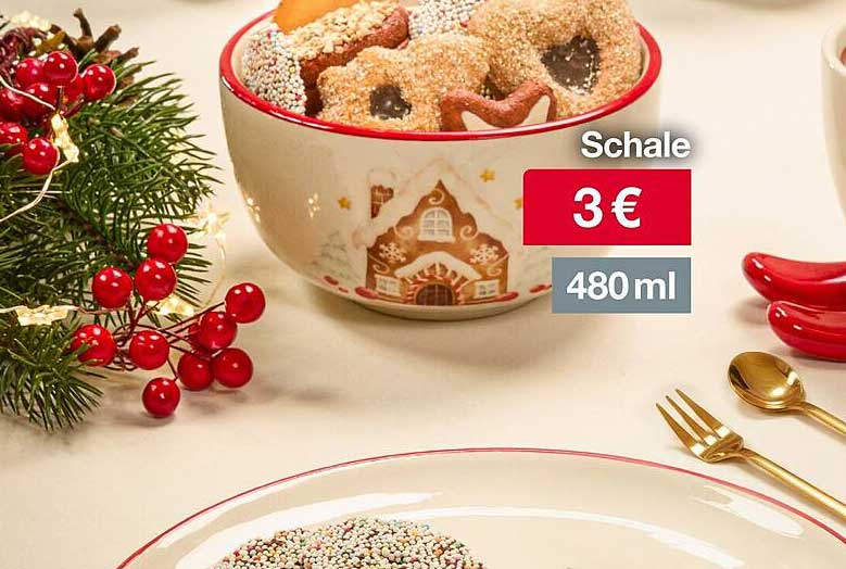 Schale für festliche Anlässe