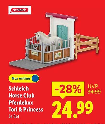 Schleich Horse Club Pferdebox Tori & Princess Je Set