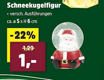 Schneekugel- figur mit verschiedenen Ausführungen