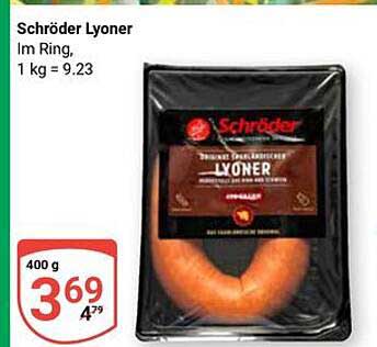 Schröder Lyoner - Im Ring