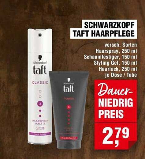 SCHWARZKOPF TAFT HAARPFLEGE