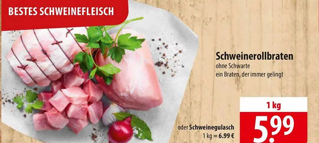 Schweinerollbraten ohne Schwarte – ein Braten, der immer gelingt