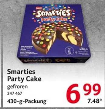 Smarties Party Cake gefroren 430-g-Packung
