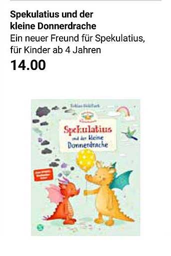 Spekulatius und der kleine Donnerdrache
