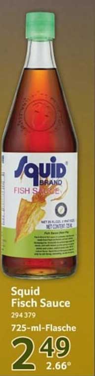 Squid Fisch Sauce 725-ml-Flasche