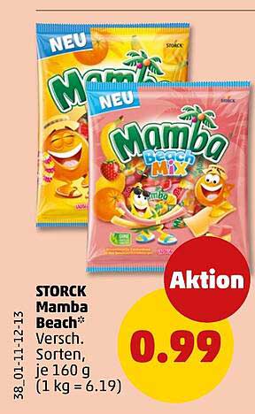 STORCK Mamba Beach Mix - Verschiedene Sorten 160 g