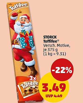 STORCK Toffifee*, Versch. Motive, je 375 g
