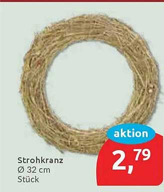 Strohkranz Ø 32 cm - Stück