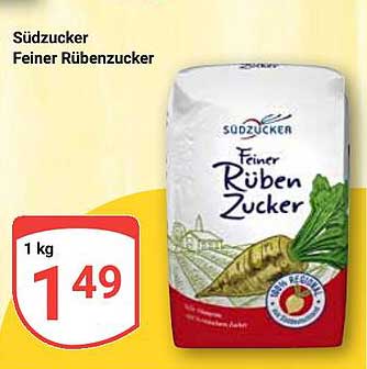Südzucker Feiner Rübenzucker 1 kg
