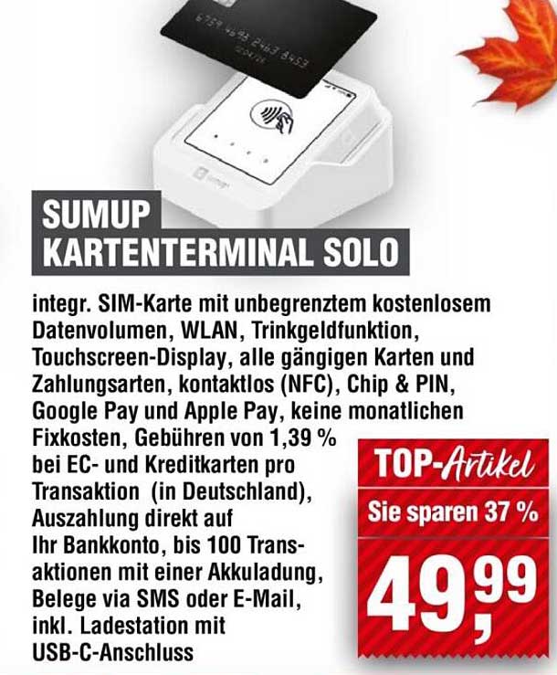 SUMUP Kartenterminal Solo