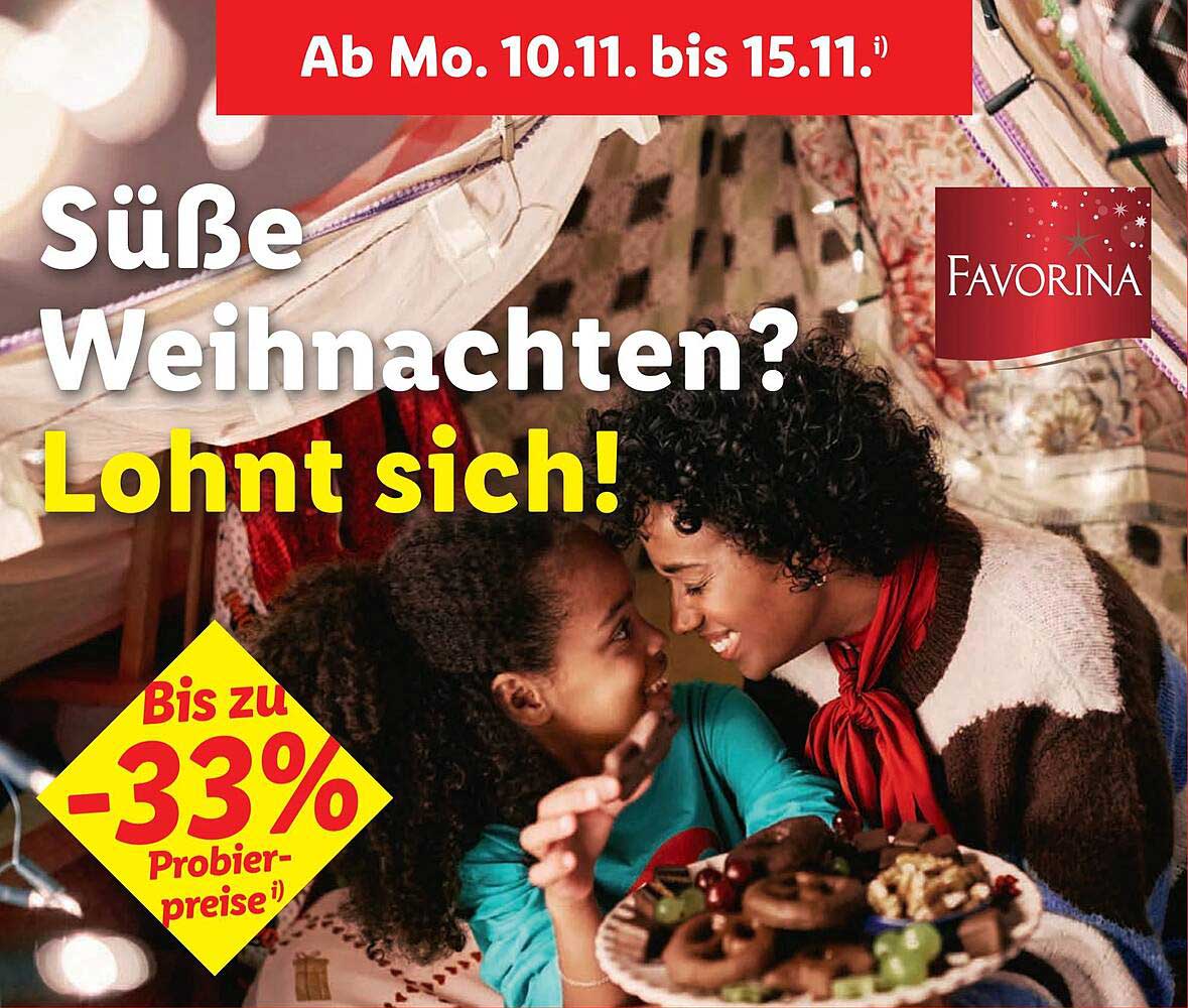 Süße Weihnachten? Lohnt sich!