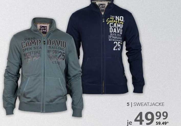 Sweatjacke CAMP DAVID
