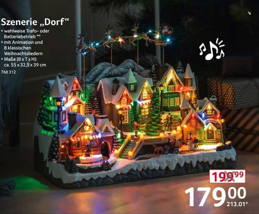 Szenerie „Dorf“ – Wahlweise Trafo- oder Batteriebetrieb