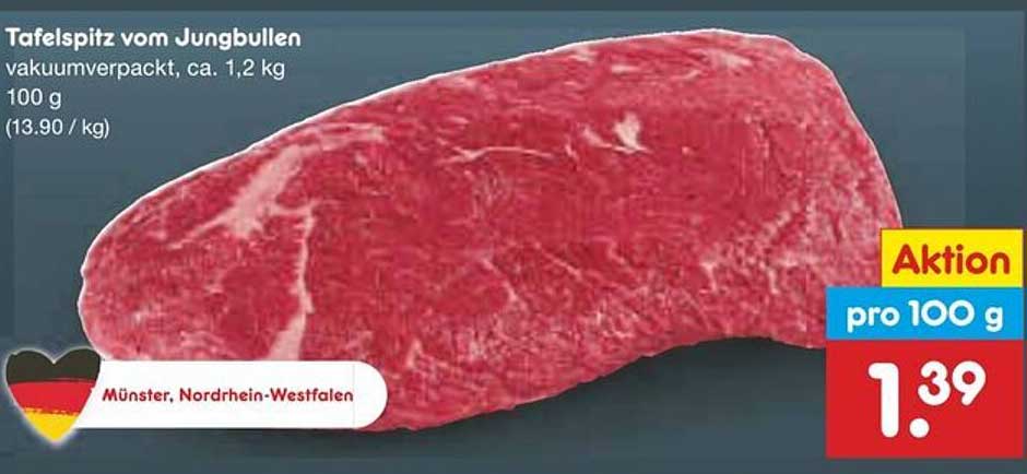 Tafelschnitt vom Jungbullen - 1,2 kg vakuumverpackt