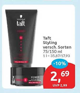 Taft Styling - verschiedene Sorten 75/150 ml