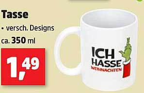 Tasse - Ich hasse Weihnachten