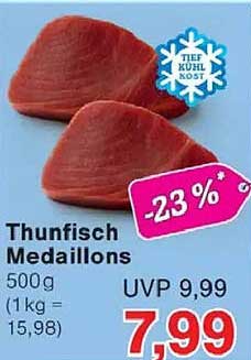 Thunfisch Medaillons 500g