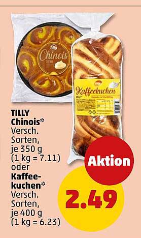 TILLY Chinois oder Kaffekuchen – Genießen Sie herrliche Backwaren!