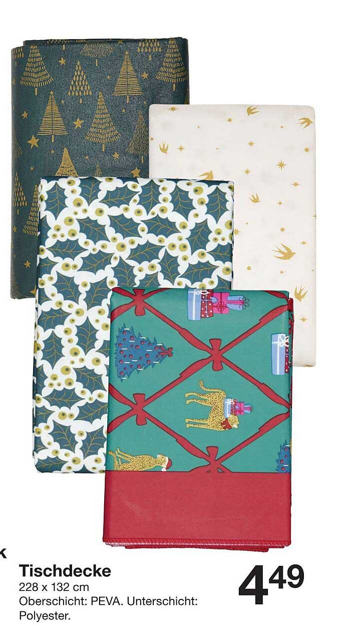 Tischdecke 228 x 132 cm