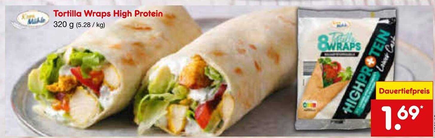 Tortilla Wraps High Protein 320 g