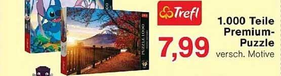 Trefl 1.000 Teile Premium-Puzzle - verschiedene Motive