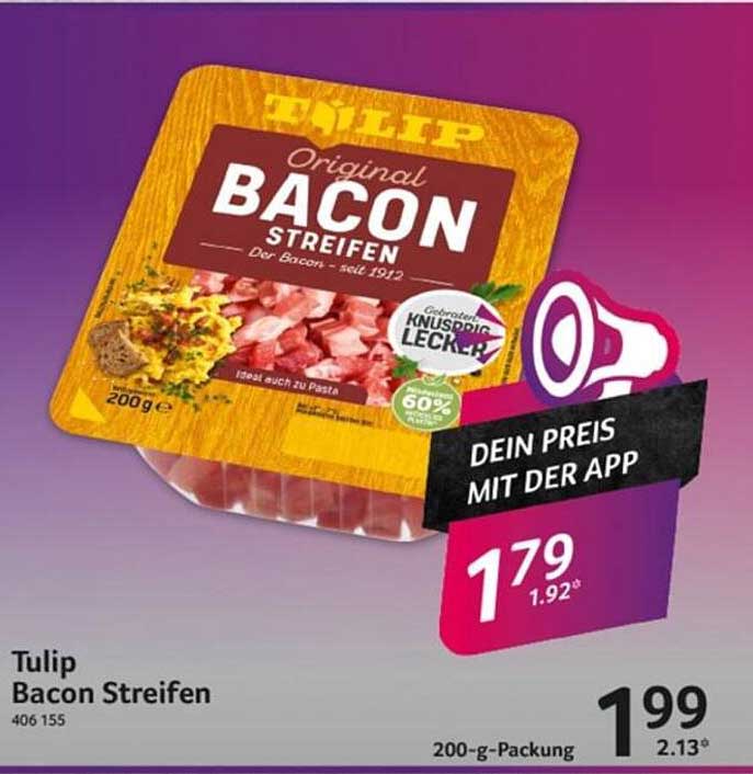 Tulip Bacon Streifen 200g