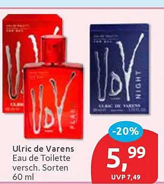 Ulric de Varens Eau de Toilette 60 ml - Verschiedene Sorten