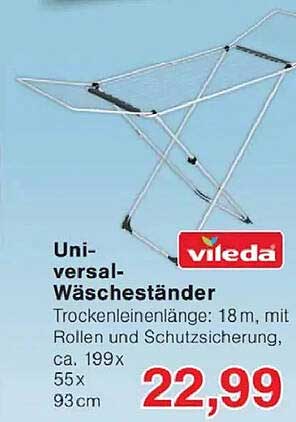 Universaler Wäscheständer von Vileda