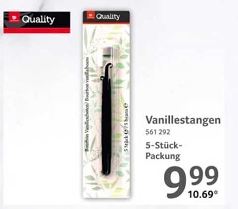Vanillestangen 5-Stück-Packung
