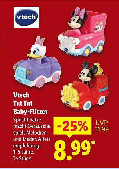 Vtech Tut Tut Baby-Flitzer - jetzt nur 8,99 €