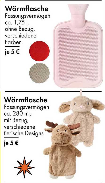 Wärmflasche - komfortable Wärme für kalte Tage